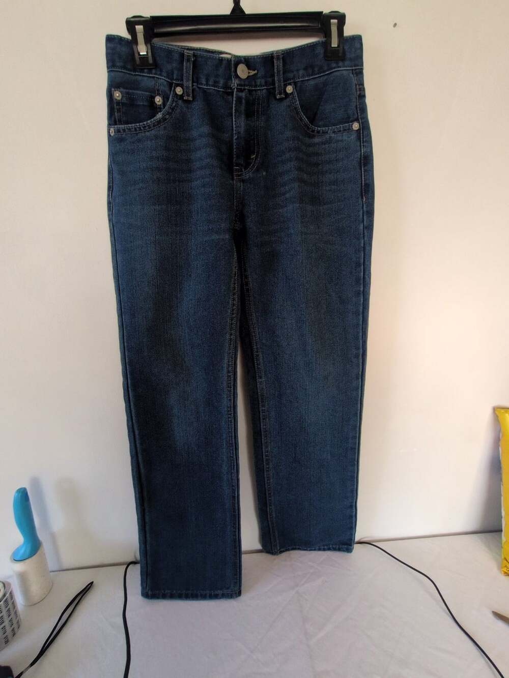 Levi's 505 Regular Jeans Size 27x29 Blue Denim